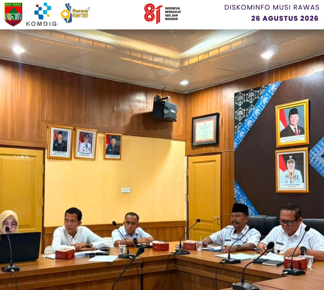 Asisten Administrasi Umum dan Keuangan Pimpin Rapat Evaluasi Pengelolaan DAK Nonfisik-BOKB n Semester I 2026