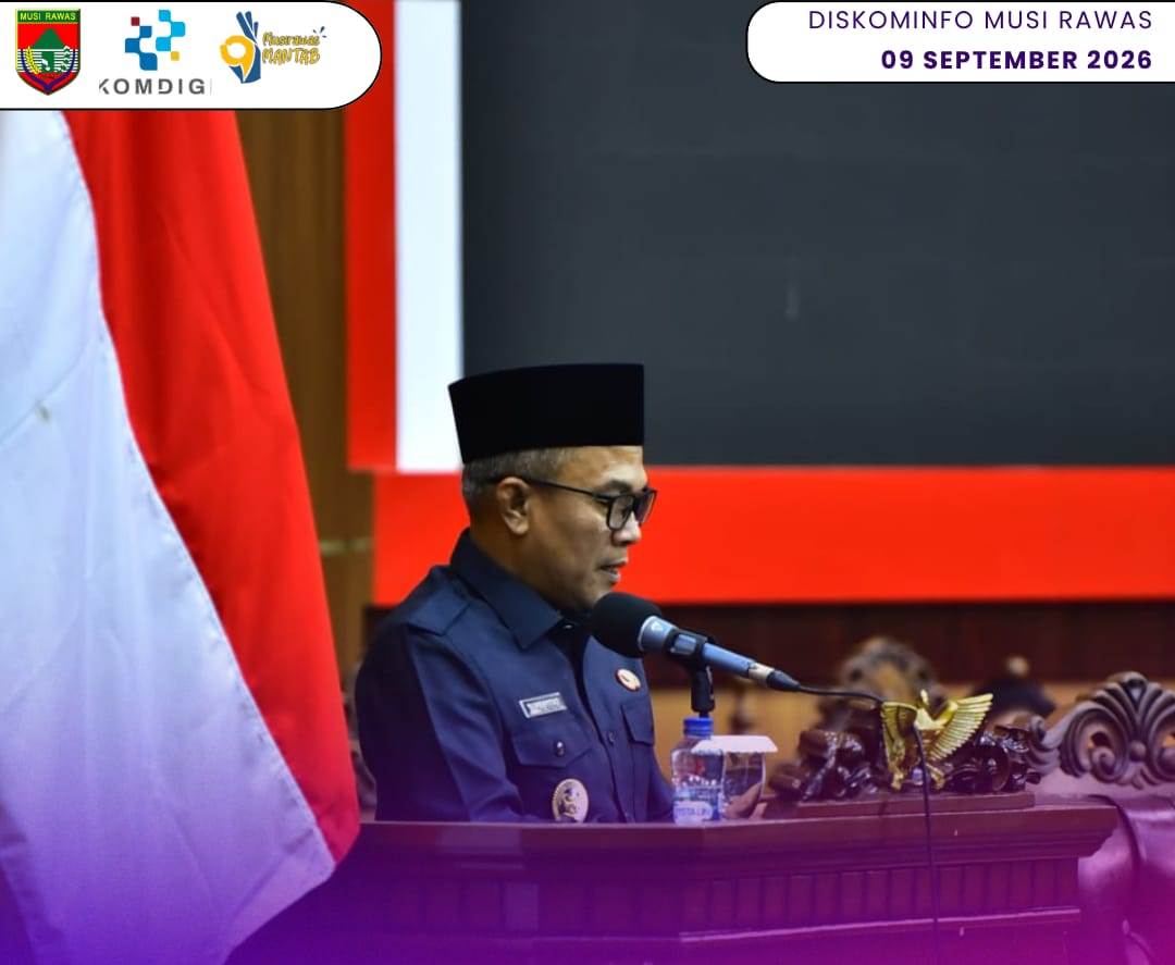 Wabup Musi Rawas Hadiri Rapat Paripurna Penyampaian Nota Keuangan dan Raperda APBD Perubahan 2026