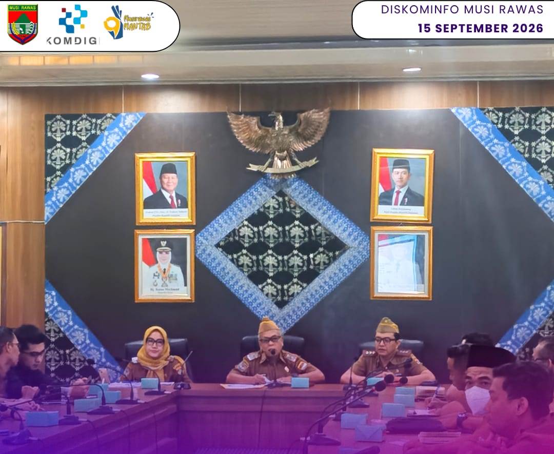Sekda Musi Rawas Pimpin Rapat Pembahasan Perubahan Nama Rumah Sakit Umum Daerah Dr. Sobirin