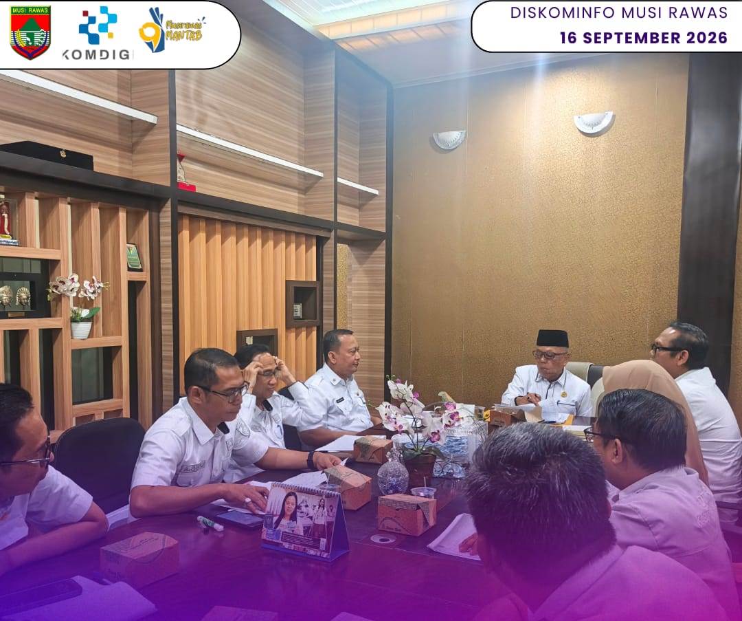 Sekda Musi Rawas Pimpin Rapat Tindak Lanjut Penyerahan Aset Pemkab Musi Rawas Di Lubuklinggau