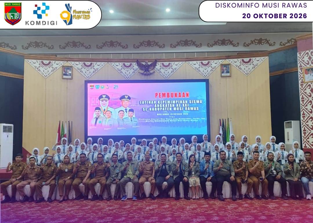 Staf Ahli Bupati, Dr. Wahyu Wibisono Wahid, S.STP., M.E. Buka Kegiatan LKS Se- Kabupaten Musi Rawas
